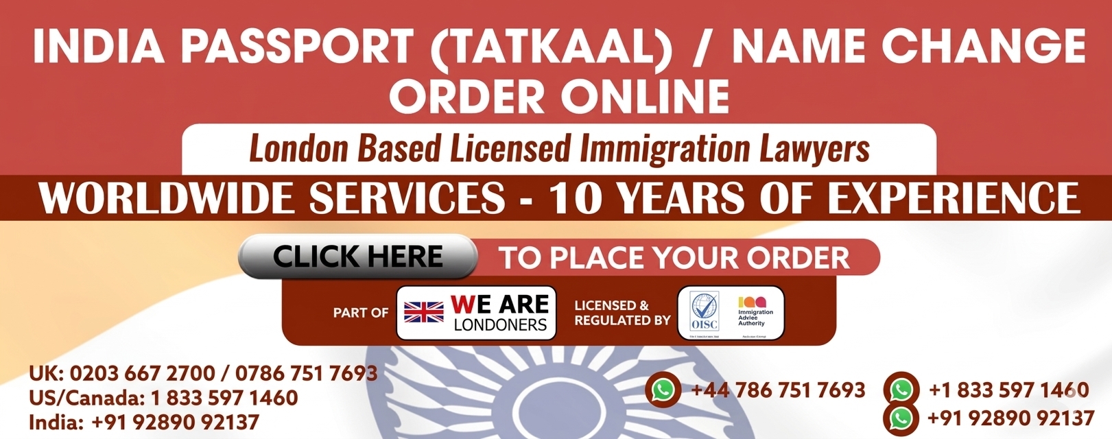 Indian Tatkal Passport Agents